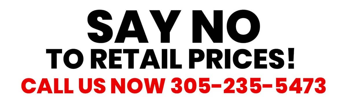 so no to retail prices