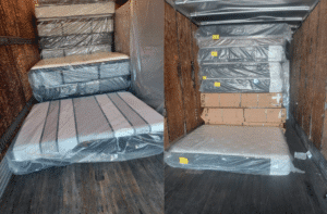 stacks of mattresses picture